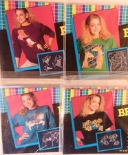 Vintage Dizzle Iron On Transfers 1990 Totally Awesome!  11"x 16" Women's Fashion