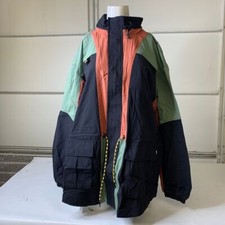 Fabletics The Heights Cargo Jacket Women's Size Xl Black/multi