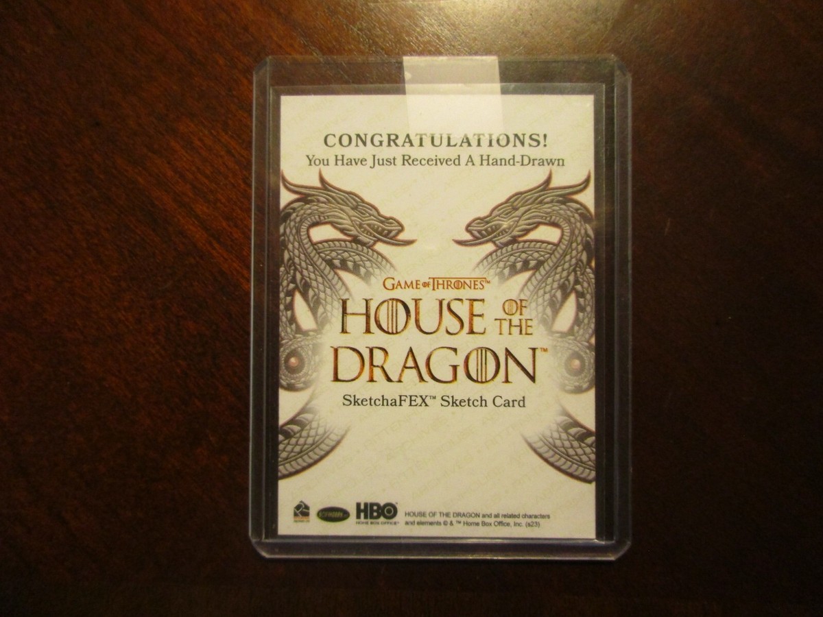 Game of Thrones Sketch Card スケッチカード Game Thrones House of