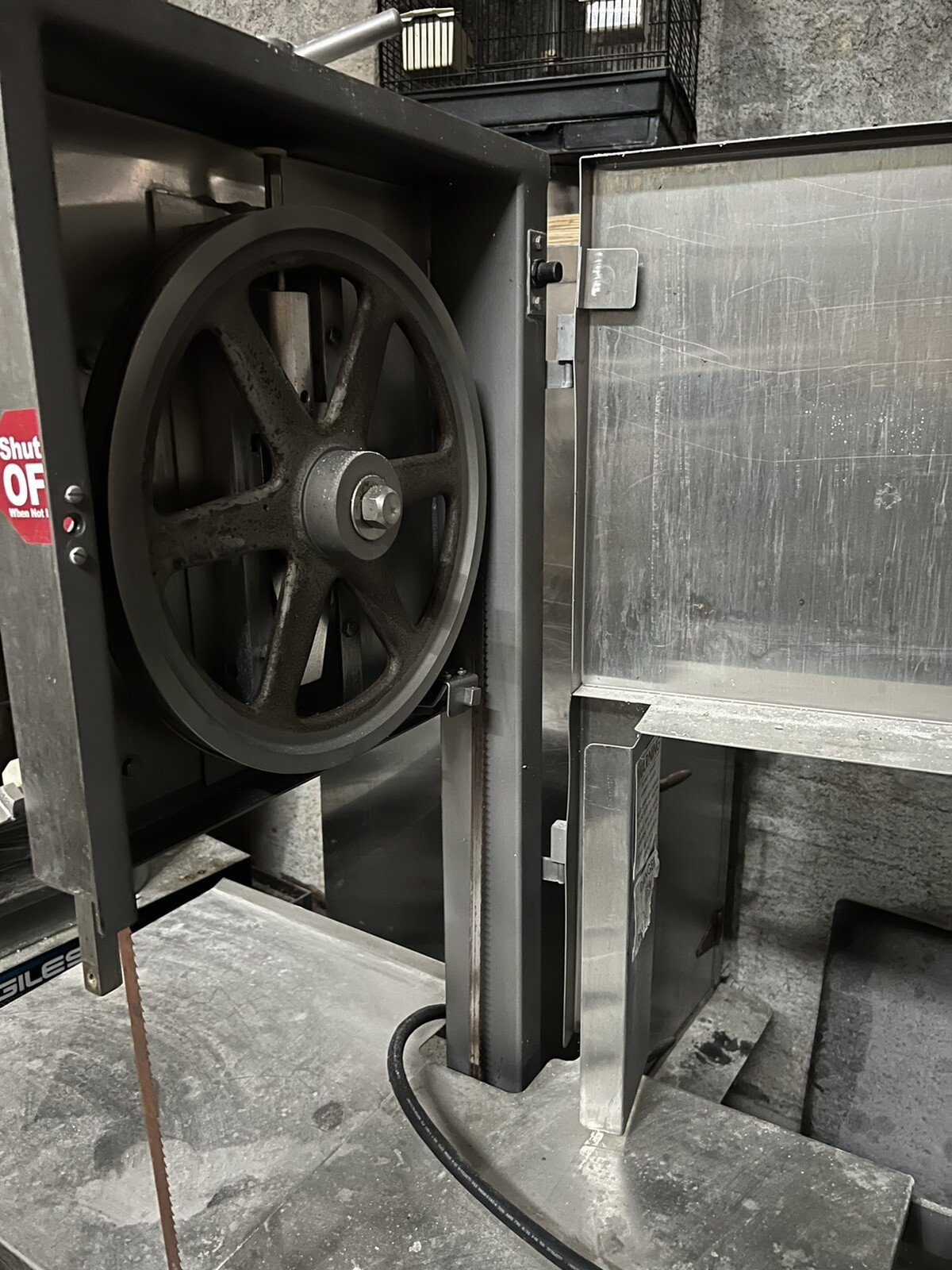 Used Hollymatic Commercial Meat Saw 3 PH, 208 volt eBay