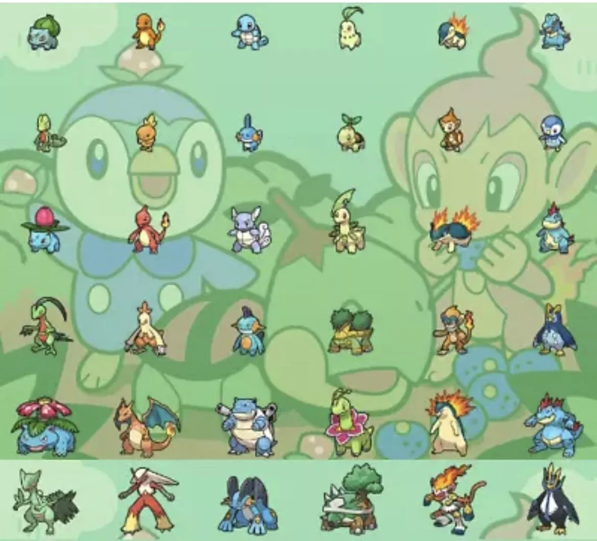 Starters Package (12x, 6IV, Shiny, Hidden Abilities) - Pokemon Brilliant  Diamond & Shining Pearl - Rawkhet Pokemon