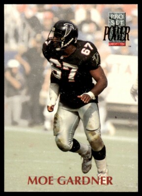 1992 Pro Set Power MOE GARDNER #167 Atlanta Falcons - FREE Ship!