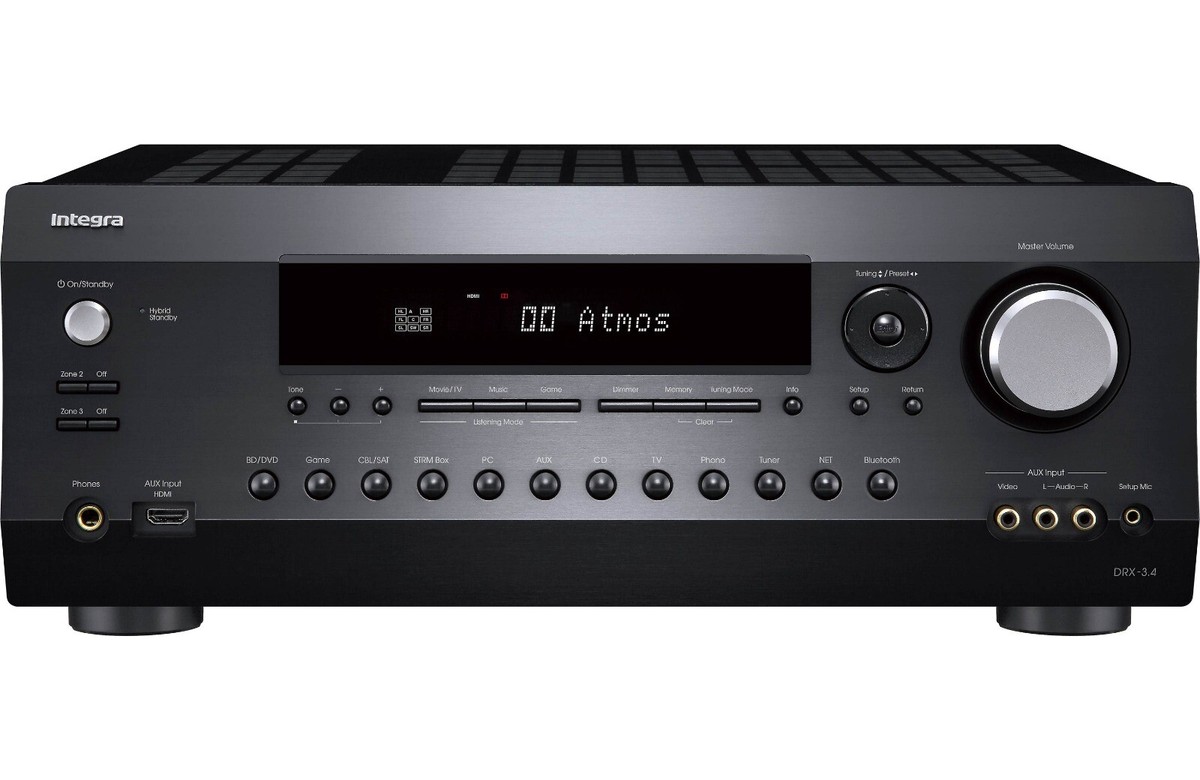 Integra DRX-3.4 9.2 Channel Home Theater Receiver Atmos Wi-Fi
