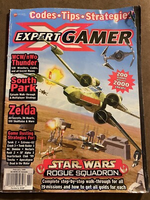 Expert Gamer Magazine Issue 56 February 1999 -Star Wars Rogue Squadron