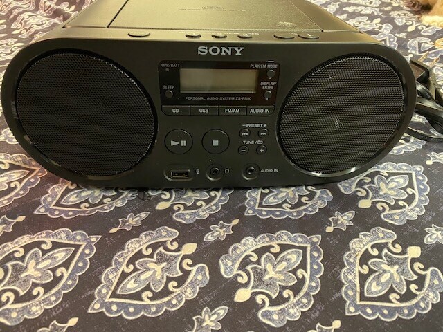 sony portable audio system
