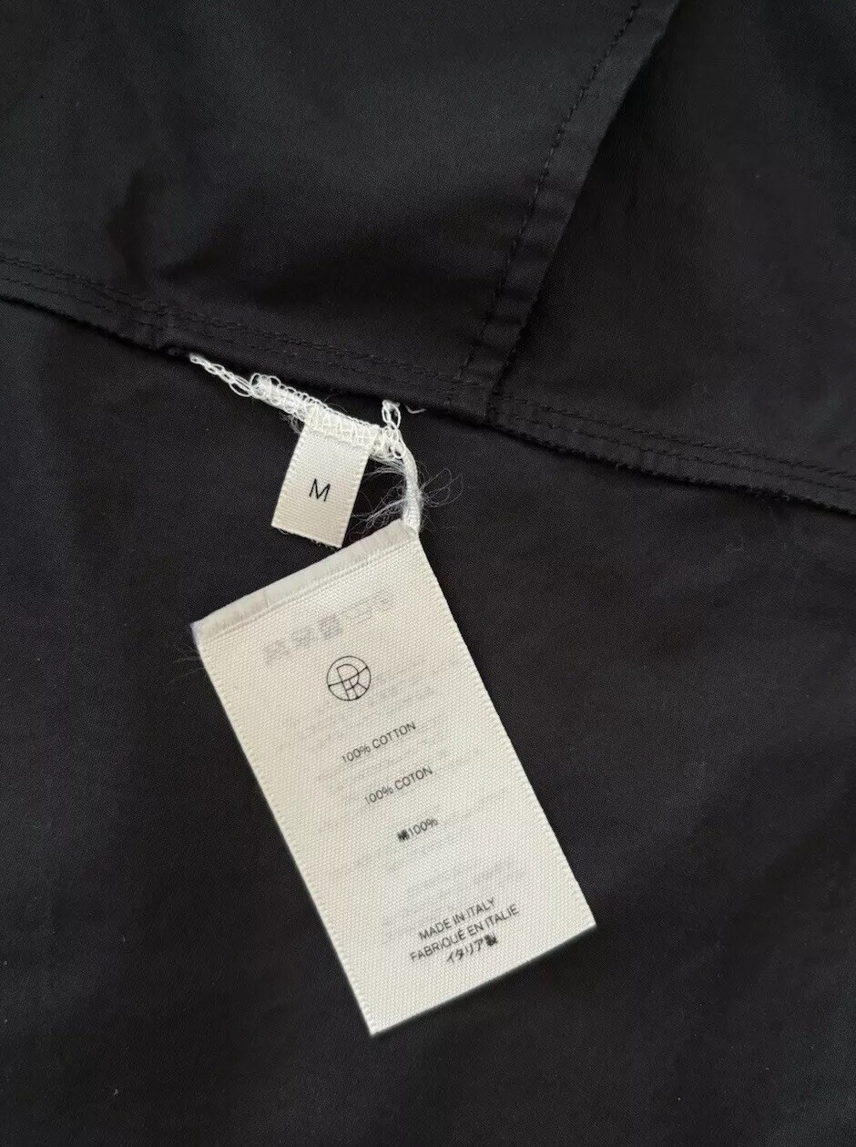 FILA Camicia nera The Row con cerniera taglia media