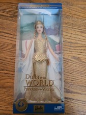 PRINCESS OF THE VIKINGS BARBIE Dolls Of The World #B6361 Mattel VTG 2003 NEW