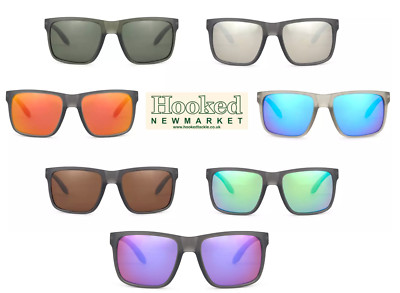 Fortis Bays polarisierte Angelsonnenbrille | 7 Gläseroptionen | UV400 | NEU + Etui