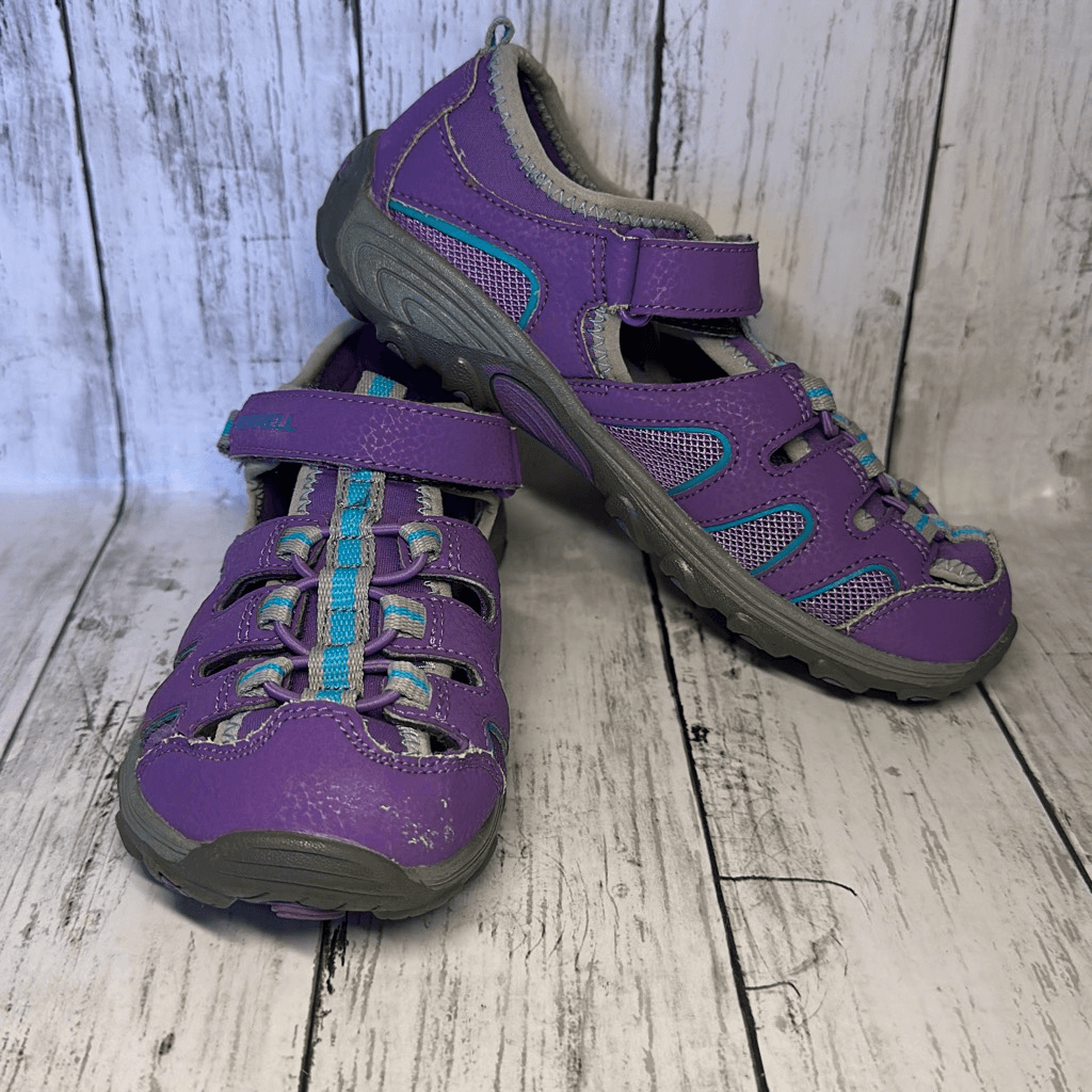Merrell Sandalo sportivo da escursionista sportivo per bambini Hydro H2O viola