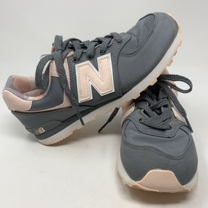 pink and gray new balance 574