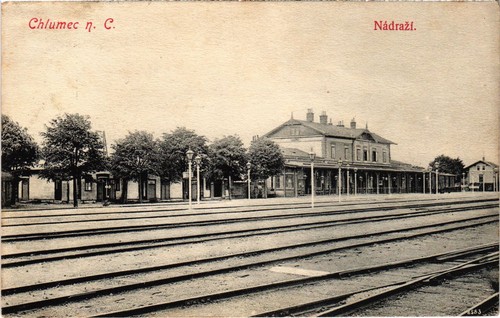 PC CHEQUIA CHLUMEC N. C. FERROCARRIL NADRAZI (a63814)