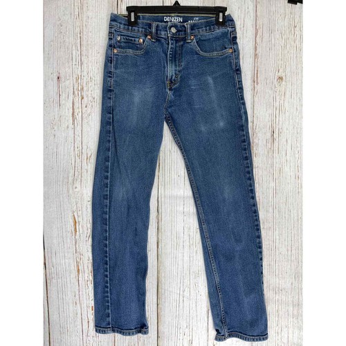 Straight Leg Jeans Denim Blue 