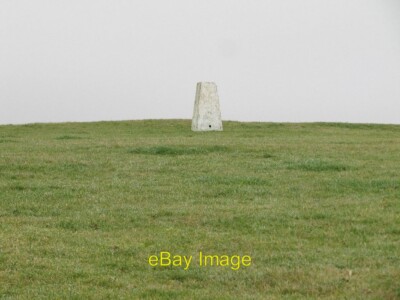 Photo 6x4 Lowbury Hill Trig Point Woodway My goal was to reach the triang c2012