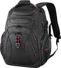 Travel Laptop Backpack 17.3 Inch Xl Computer Backpack With Hard Shell Saf