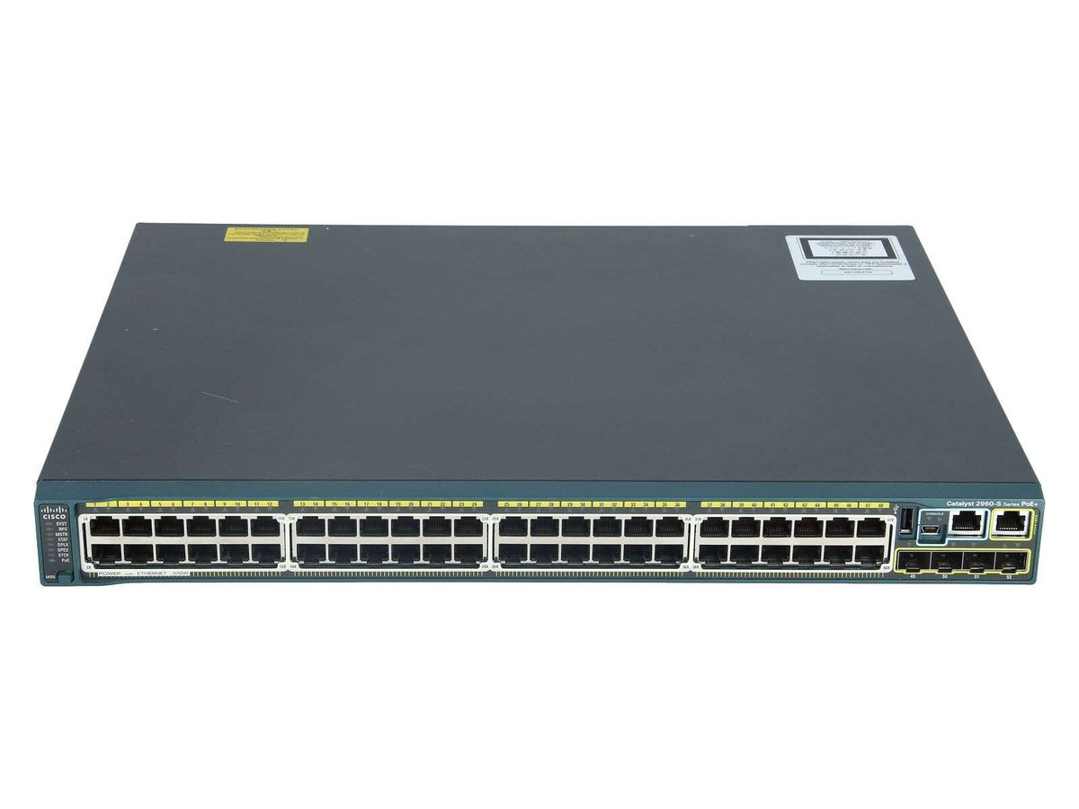 CISCO WS-C2960S-48FPS-L V04 Catalyst 2960-S Series 48-Port CISCO WS-C2960S-48FPS-L V04 Catalyst 2960-S Series 48-Port