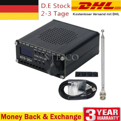ATS-20+ Plus ATS20 V2 SI4732 Radio DSP SDR Receiver FM AM MW SW SSB LSB USB 【DE】