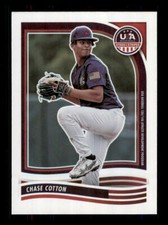2024 Baseball 2024 Team USA Chase Cotton ADP #175 ADP1