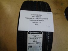 Continental Procontact Tx Vol Volvo 245 45 18 100v Xl Tire 601029 Bq4