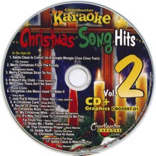 CHISTMAS SONGS KARAOKE CHARBUSTER CD G 5097 Disc-1 NEW IN SLEEVES