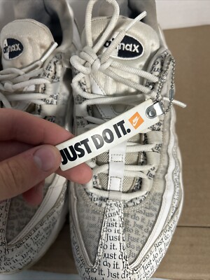 Nike Air Max 95 Just Do It Pack White Black All Over Print Low Top