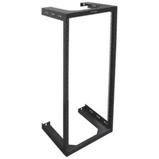Wavenet WMR-30U-SW 30U 18'' Depth Open Frame Wall Racks Black