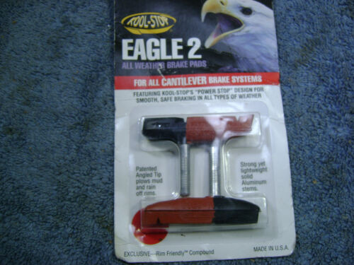 One(1) package New NOS Kool-Stop Eagle 2, Cantilever Brake Pads, Dual Compound - Picture 2 of 5