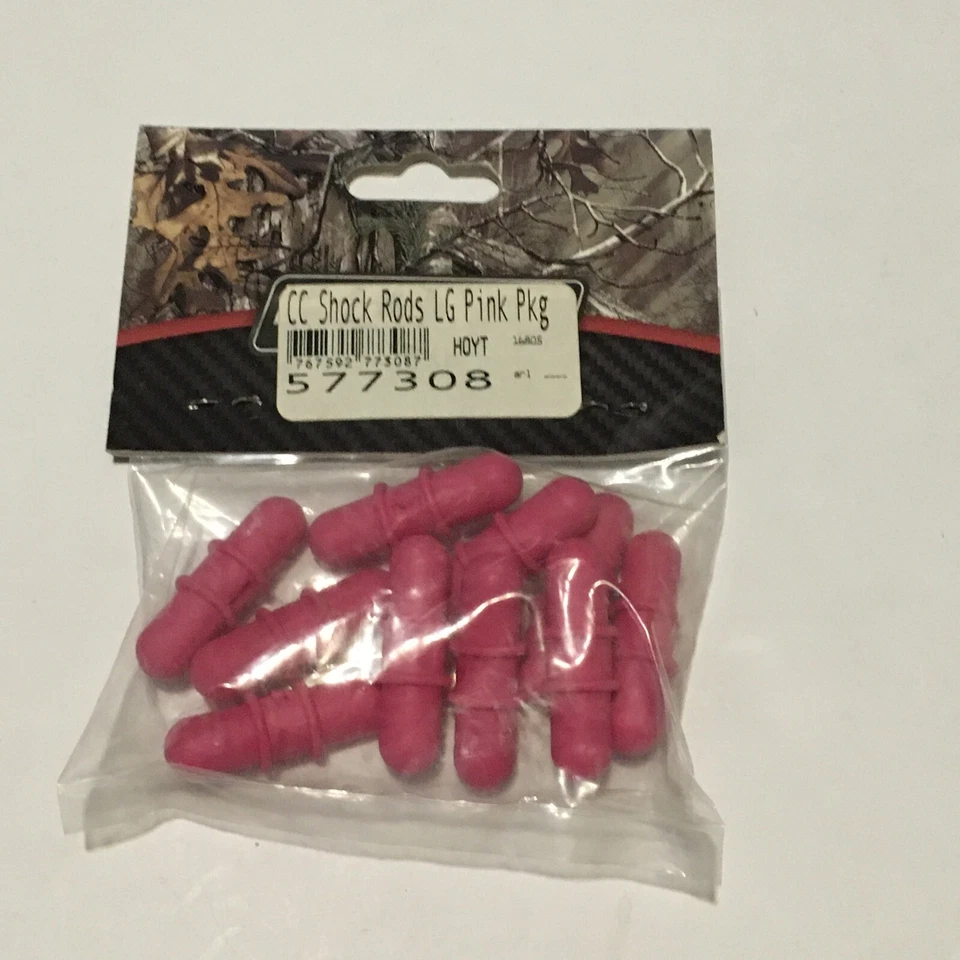 Varas de choque Hoyt - Rosa - Pacote com 10 grandes 577308 - Imagem 2 de 2