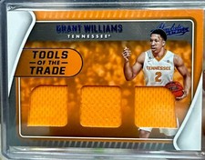 Grant Williams 35/99- Absolute Tools of the Trade Blue -Triple Patch