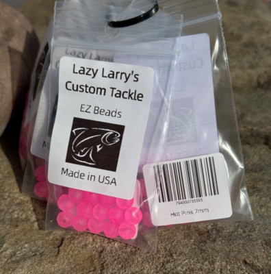 Lazy Larry's E-Z Systems 7mm Hot Red, Easy change Beads, 1 Pack