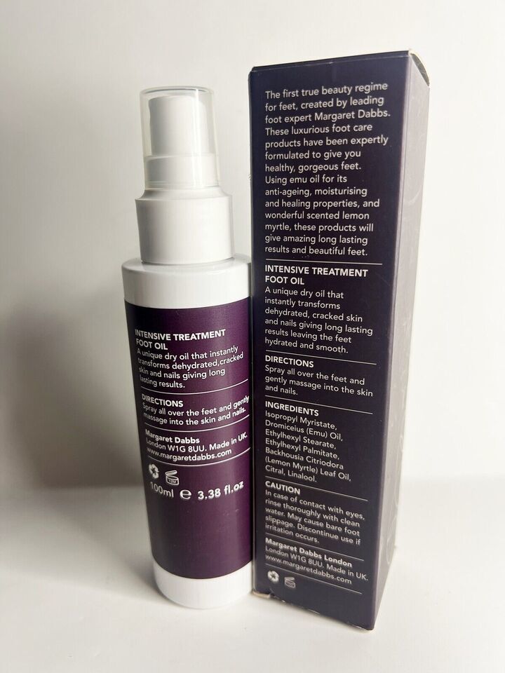 Margaret Dabbs Foot Oil 3.4OZ/100ml Boxed