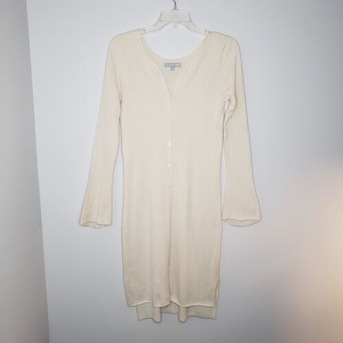 UNIQLO x MAME KUROGOUCHI Size XS Women Knit Ribbed Long Sleeve Cardigan Sweater