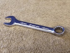 Snap-on Combination Wrench 19mm Metric Stubby Short Flank Drive Oexm19b Usa New