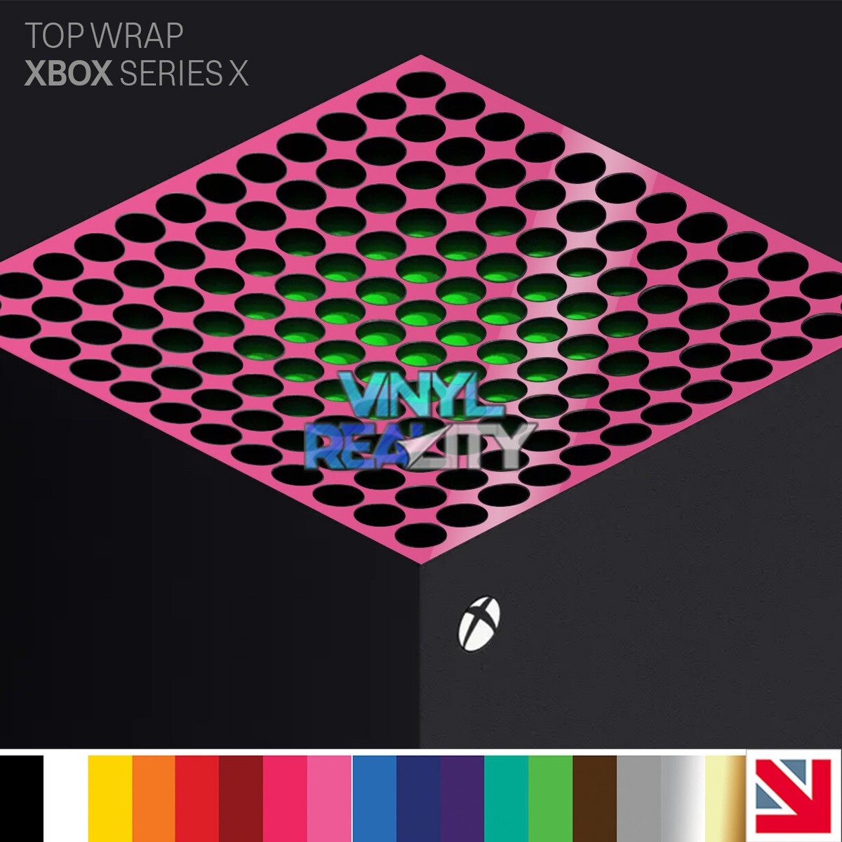 Adesivo Skin In Vinile Per Xbox Series X – Motivo Futuristic Circuito – Vinyl Reality
