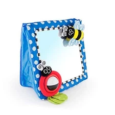  Tummy Time Floor Mirror | Developmental Baby Toy | Newborn Essential for 