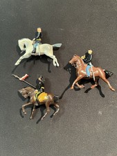 britains toy soldiers pre 1970 lead lot Calvary x3 Rare Antique Figures