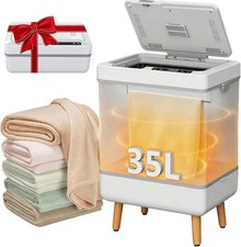 35L Towel Warmer, Large Foldable Towel Warmers for Bathroom, Dual-Mode Blanket W