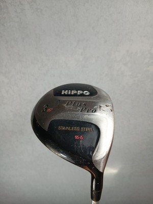 Hippo Plus Pro Ti 3 Wood 15 Regular Flex Stainless Steel 44'' HC Factory Grip RH