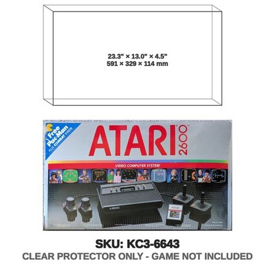 Protector For Atari Atari 2600 Free Pac Man Game 4 Ports