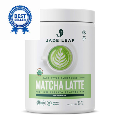Jade Leaf Matcha Organic Latte Mix - Bulk Value 35.3 oz (Pack of 1)