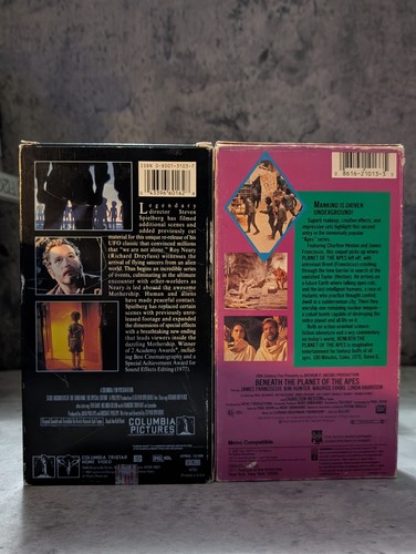 70s scifi horror vhs lot. A Boy and His Dog, Andromeda Strain, Mechagodzilla - Picture 3 of 11