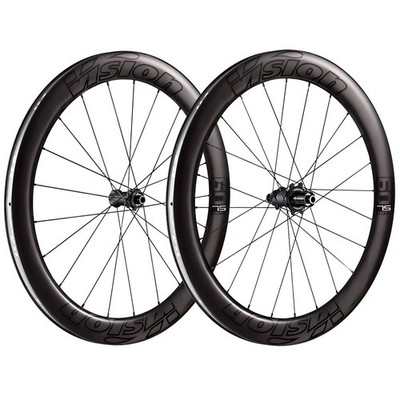 - Vision Metron 60 SL Carbon C21 Reifen TLR Disc Center Lock, Radpaar