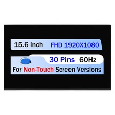 15.6" FHD 30 Pin LCD Screen for Dell Latitude 15 5500 5501 5540 P127F P127F001