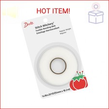 STITCH WITCHERY FUSIBLE BONDING WEB WHITE REG...