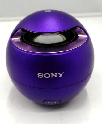 Sony SRS-X1 Wireless Portable Bluetooth Speaker Purple 5W waterproof Used