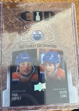 2020-21 Upper Deck - Cup Components Paul Coffey, Kevin Lowe #CCP-CL