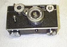 Vintage Argus C3 Rangefinder Camera with case