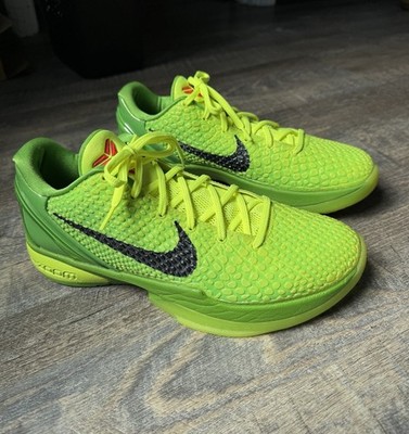 Nike Kobe 6 Protro Grinch 2020 Size 10.5 CW2190-300 No Box VNDS excellent 10/10