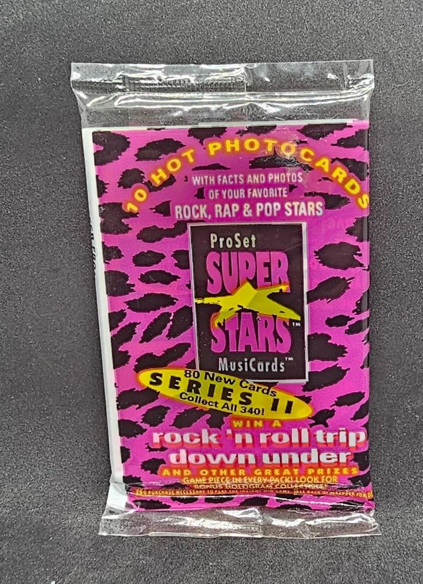 proset super stars musicards products for sale | eBay