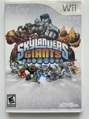 Skylanders Giants (Nintendo Wii) Game With Manual Case And Disc ML400