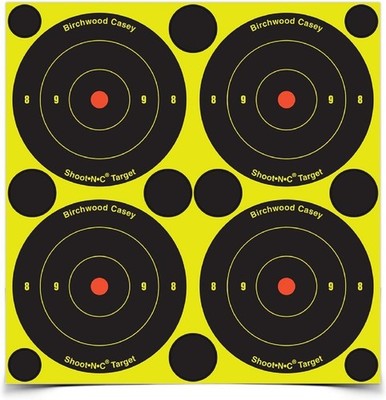 Birchwood Casey Shoot-N-C Bull's-Eye Targets (Per 1000), 3-Inch